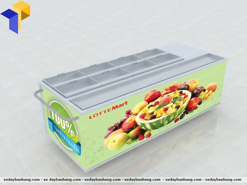 xe bán trái cây giá rẻ