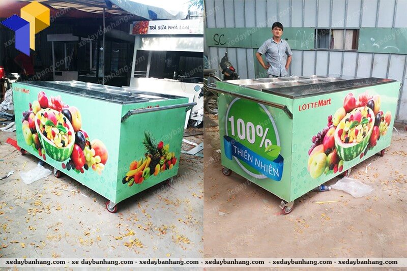 xe sinh tố trái cây