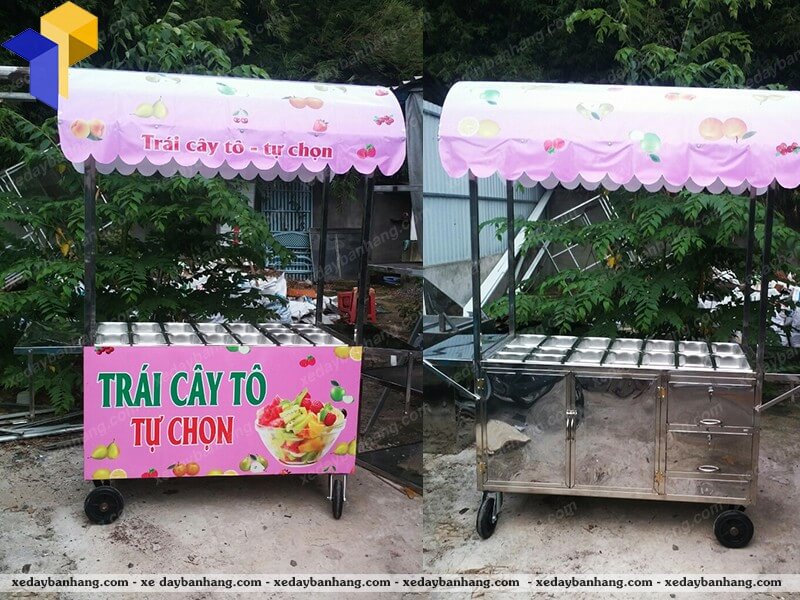 xe bán trái cây bao nhiêu tiền