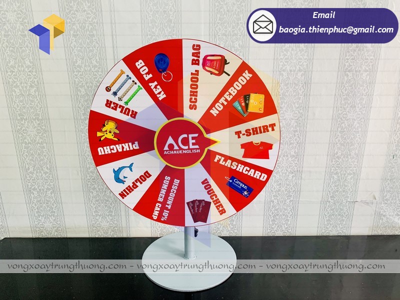 sản xuất vòng quay trúng thưởng