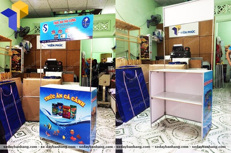 chuyên booth sampling lắp ráp