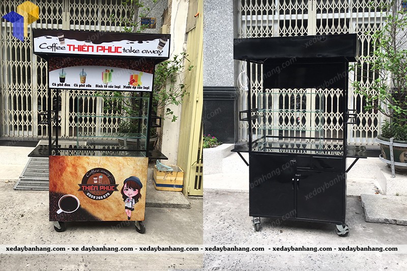 xe cafe nước giải khát