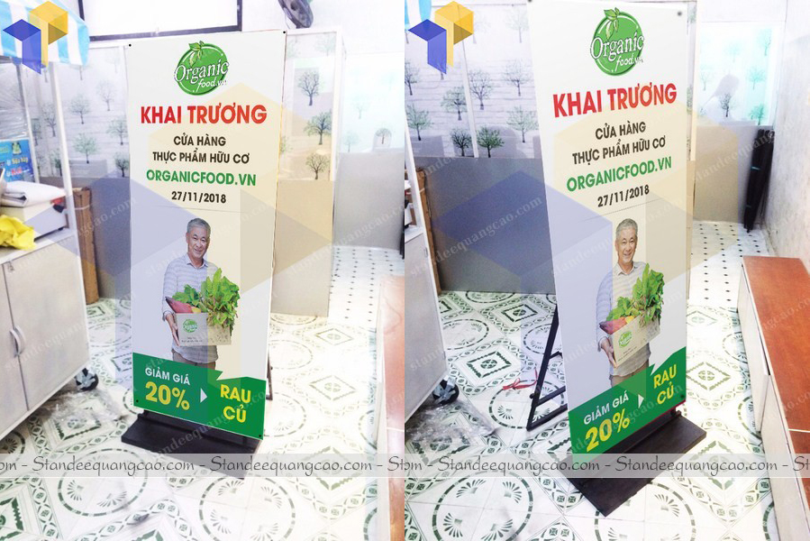 cung cấp các loại standee