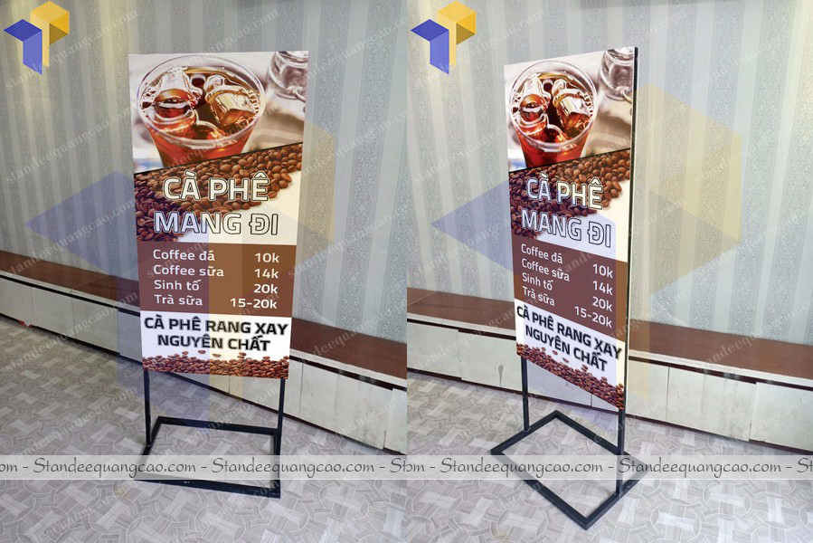 cung cấp standee chịu gió