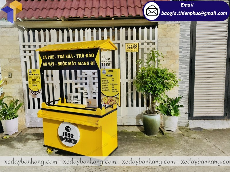 đặt mua tủ bán cà phê mang về