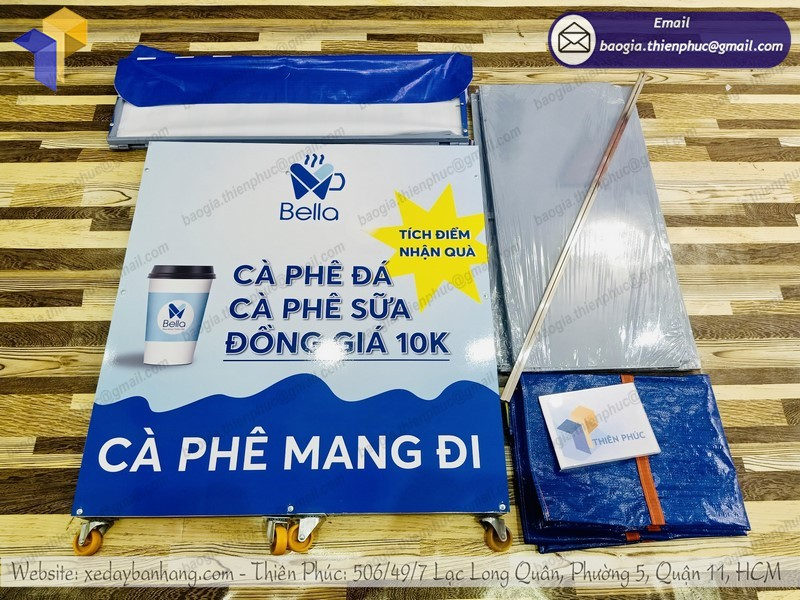 quầy bán cà phê dạo