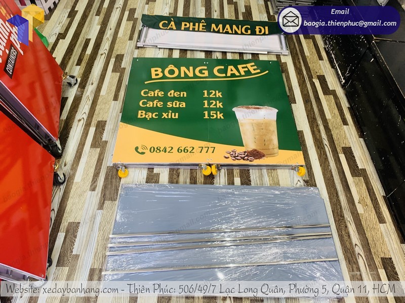 xe bán café di động đẹp