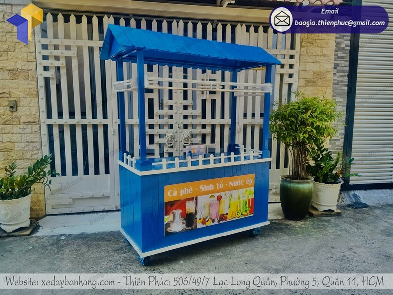 xe bán sinh tố take away giá rẻ