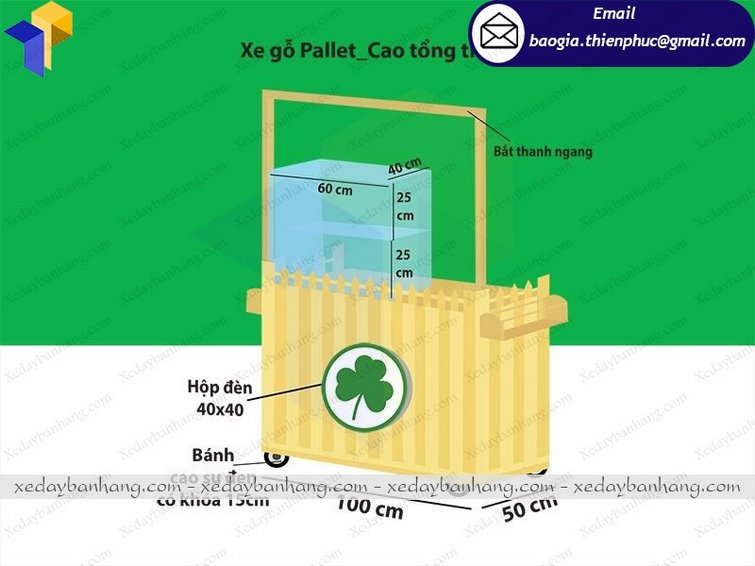 xe bán trà sữa đài loan