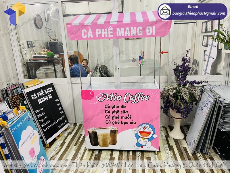 xe cà phê di động